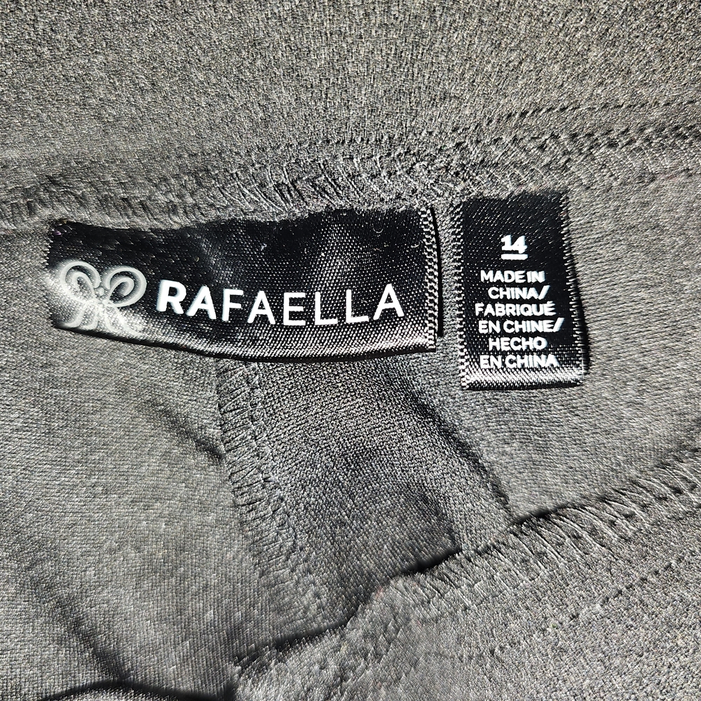Rafaella Black Womens Trousers
